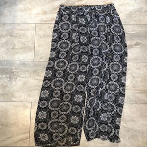 Torrid Patterned Pants with Slit